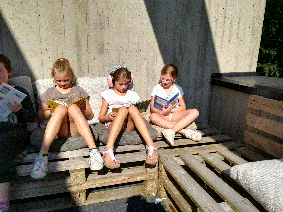 buiten lezen